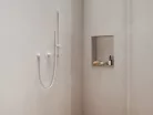 Ravak Állítható zuhanytartó rúd 70 cm 974.10WV, White Velvet