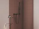 Ravak Állítható zuhanytartó rúd 70 cm 974.20GB, grafit