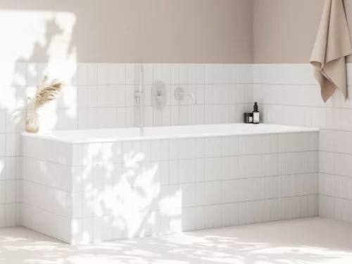 Ravak Espirit vízfeltöltő falikar kádhoz ES 027.10WV , White Velvet