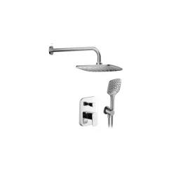   Ravak 10° Free falsík alatti zuhanyszett TD F 090.01CR.O2, króm