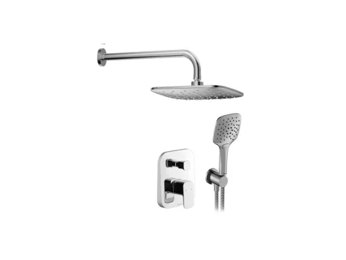 Ravak 10° Free falsík alatti zuhanyszett TD F 090.01CR.O2, króm