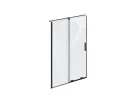 Ravak RODP2 110 zuhanyajtó fekete+transparent