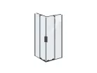 Ravak RORV2 80x80 zuhanykabin fekete+transparent
