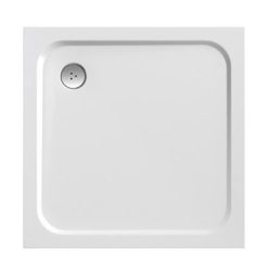 Ravak Perseus Pro Chrome 90x90 zuhanytálca fehér