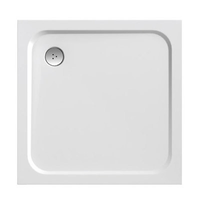 Ravak Perseus Pro Chrome 90x90 zuhanytálca fehér