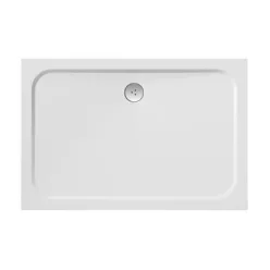 Ravak Chrome Gigant Pro 100x80 zuhanytálca, fehér