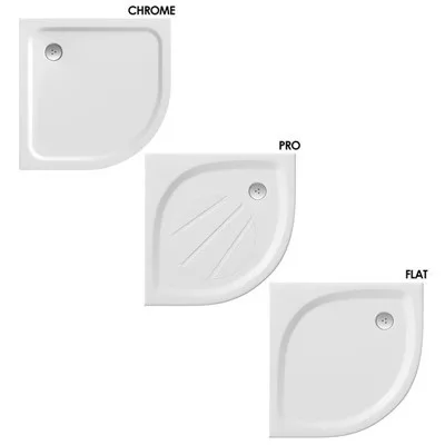 Ravak Elipso Pro Flat zuhanytálca 90 cm fehér XA237711010