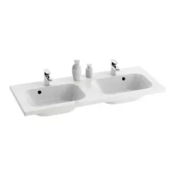   Ravak Chrome 1200 beépíthető dupla mosdó csaplyukkal (XJG01112000)
