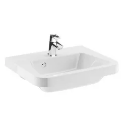   Ravak 10° beépíthető mosdó csaplyukkal 65 cm fehér (XJI01165000)