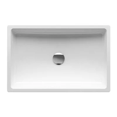 Ravak Formy 01 beépíthető mosdó túlfolyó nélkül 50 cm fehér (XJL01250000)
