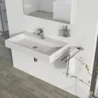 Ravak Natural 80 mosdó fehér, nyílással