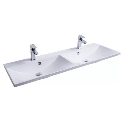 Ravak Flat Duo 120 duplamosdó fehér, nyílással
