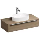 Ravak Ceramic Slim O beépíthető mosdó túlfolyó nélkül 55 cm fehér XJX01155001