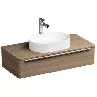 Ravak Ceramic Slim O beépíthető mosdó túlfolyó nélkül 55 cm fehér XJX01155001