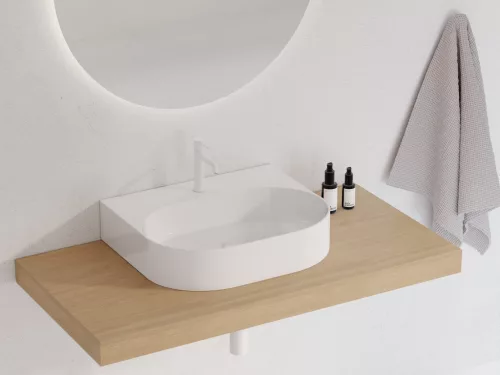 Ravak Ceramic Slim Wall O 55 kerámiamosdó fehér
