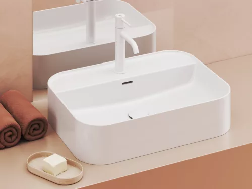 Ravak Ceramic Slim Shelf R 55 kerámiamosdó fehér