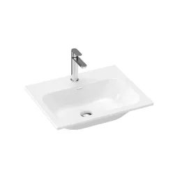 Ravak Chrome Slim 60 kerámiamosdó, fehér, furattal