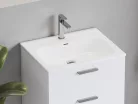 Ravak Chrome Slim 70 kerámiamosdó, fehér, furattal