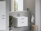 Ravak Chrome Slim 70 kerámiamosdó, fehér, furattal
