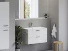 Ravak Chrome Slim 80 kerámiamosdó, fehér, furattal