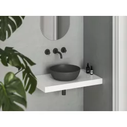 Ravak Uni Slim 40 B kerámiamosdó, antracit