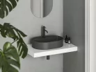 Ravak Ceramic Slim Shelf O 55 kerámiamosdó antracit