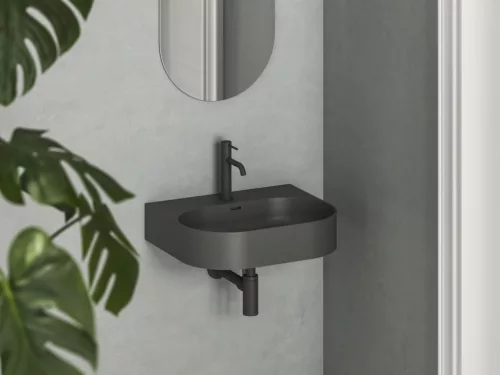 Ravak Ceramic Slim Wall O 55 N kerámiamosdó antracit
