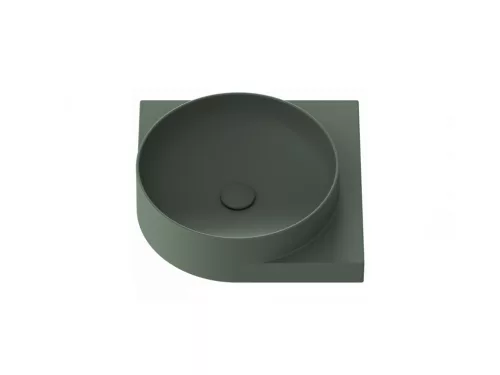 Ravak Yard 45 C kerámiamosdó Grey Green, túlfolyó furat nélkül
