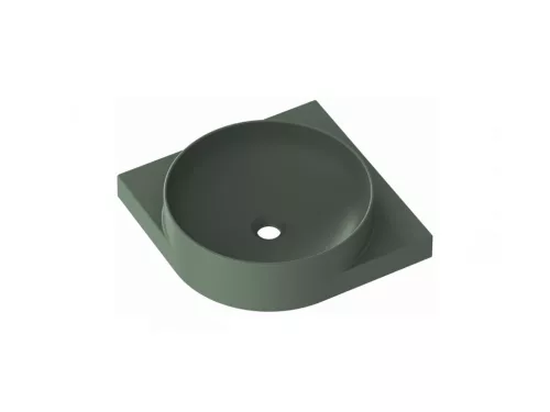 Ravak Yard 45 C kerámiamosdó Grey Green, túlfolyó furat nélkül