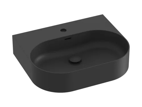 Ravak Ceramic Slim Wall O 55 N kerámiamosdó matt fekete