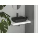 Ravak Ceramic Slim Shelf R 55 kerámiamosdó matt fekete