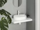 Ravak Ceramic Slim Shelf O 55 kerámiamosdó matt fehér
