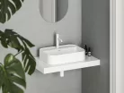 Ravak Ceramic Slim Shelf R 55 kerámiamosdó matt fehér