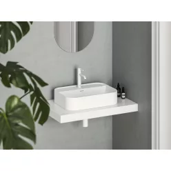 Ravak Ceramic Slim Shelf R 55 kerámiamosdó matt fehér