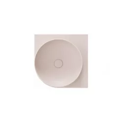   Ravak Yard 45 C kerámiamosdó Alabaster Pink, túlfolyó furat nélkül