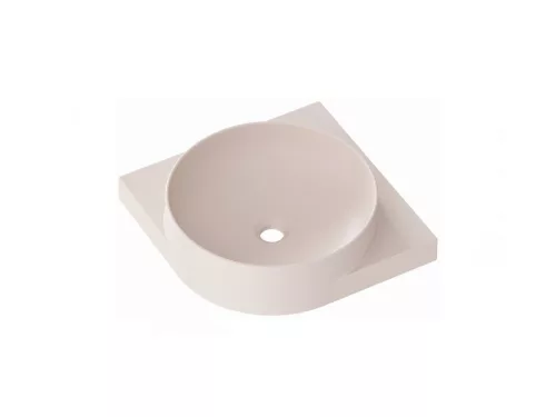 Ravak Yard 45 C kerámiamosdó Alabaster Pink, túlfolyó furat nélkül