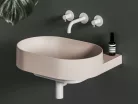 Ravak Yard 60 kerámiamosdó Alabaster Pink, túlfolyó furat nélkül