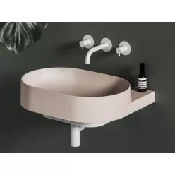   Ravak Yard 60 kerámiamosdó Alabaster Pink, túlfolyó furat nélkül