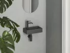 Ravak Veda Wall 40 kézmosó bal antracit