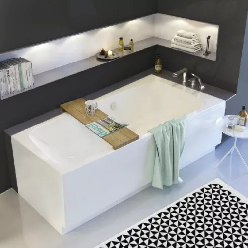 Kolo SPLIT aszimmetrikus kád lábbal 150x80 cm jobbos XWA1650000