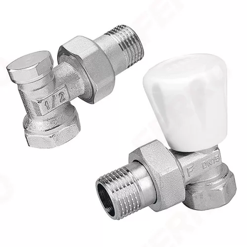 Ferro sarok radiátorszelep készlet 1/2" (zg5y + zk2y) (ZGB02)