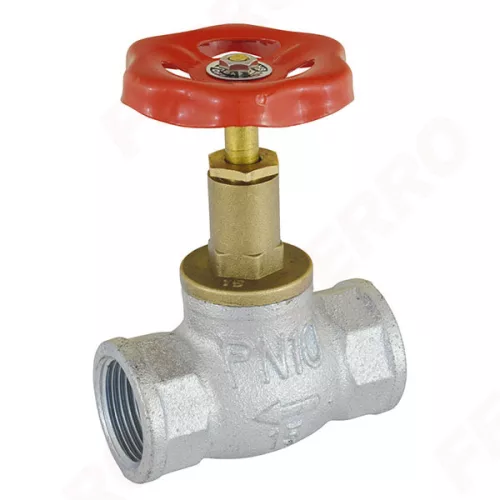 Ferro öntöttvas tányérszelep 1/2", bb (ZGZ01)