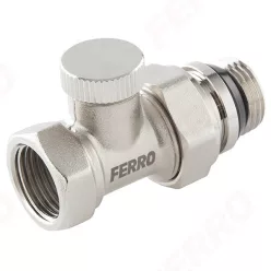 Ferro visszatérő egyenes radiátorszelep 1/2" (ZP2YU)