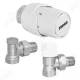 Ferro sarok termosztátos radiátorszelep szett 1/2" (ZTM21)