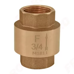   Ferro visszacsapó szelep műanyag tányérral 1/2", bb (ZZ1)